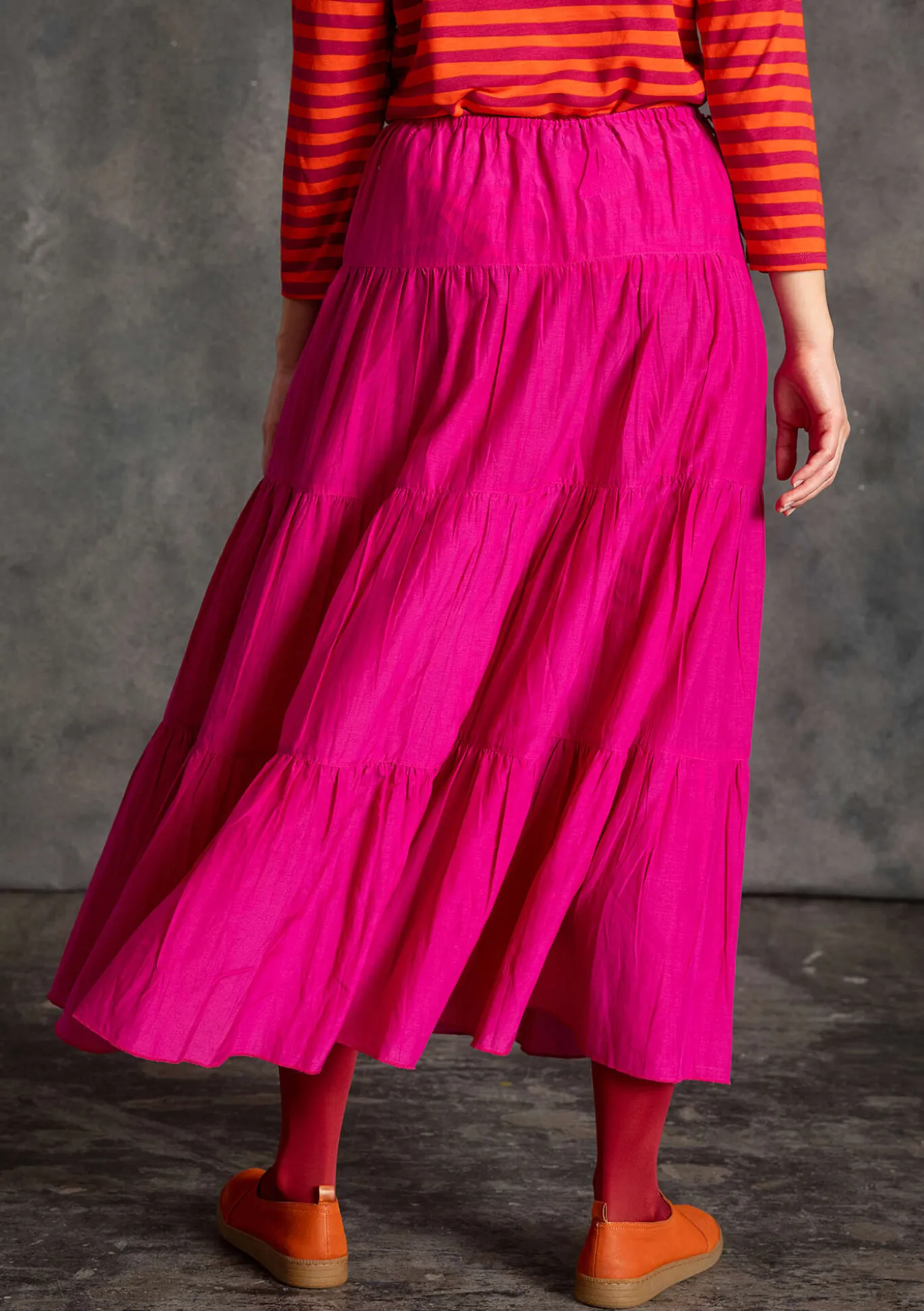 Kangashame puuvillaa ja silkkiä