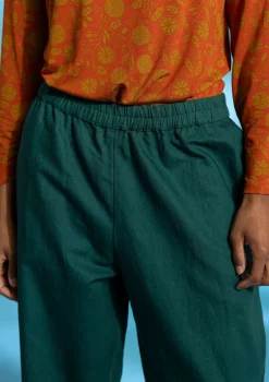 Kangashousut ekopuuvillaa ja pellavaa