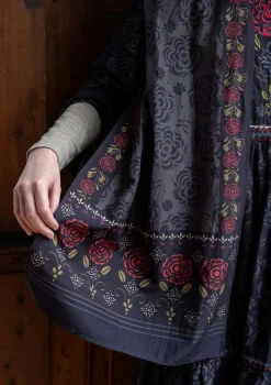 Kangashuivi "Kamelia" ekopuuvillaa ja silkkiä