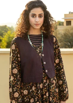 Kangasliivi ”Stina” ekopuuvillaa