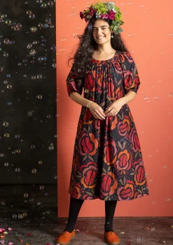 Kangasmekko "Great Rose" ekopuuvillaa ja silkkiä