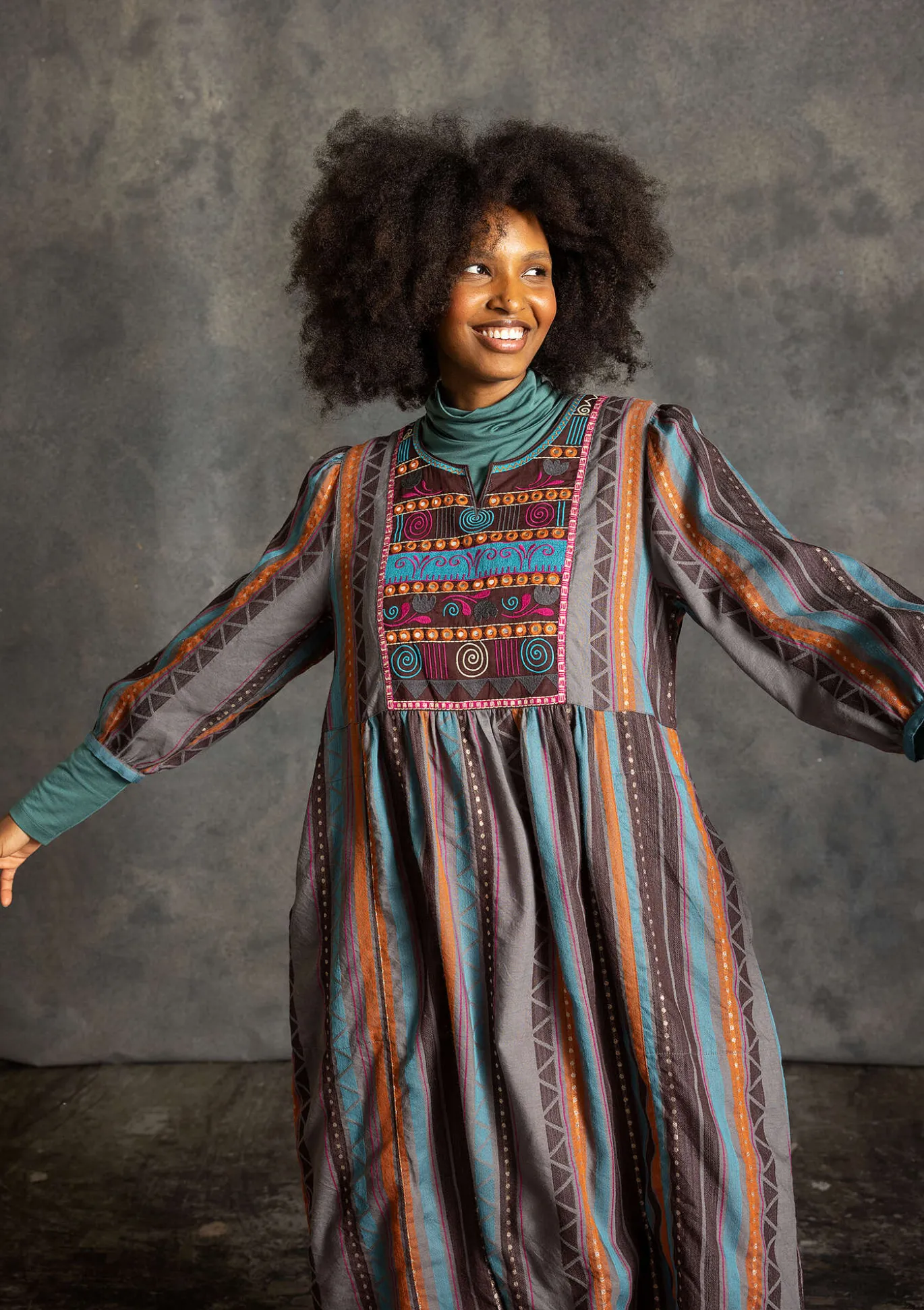 Kangasmekko "Jaipur" villaa ja puuvillaa