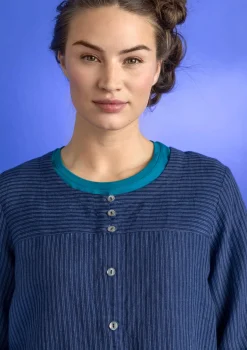 Kankainen taiteilijanpaita ”Asta” pellavaa