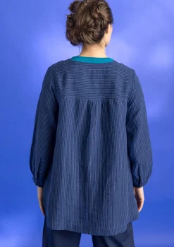 Kankainen taiteilijanpaita ”Asta” pellavaa