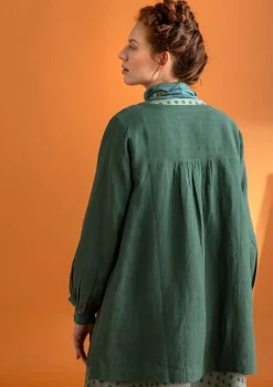 Kankainen taiteilijanpaita ”Asta” pellavaa