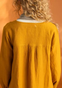 Kankainen taiteilijanpaita ”Asta” pellavaa