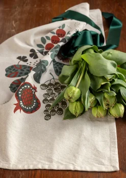 Keittiöpyyhe "Fruits" ekopuuvillaa