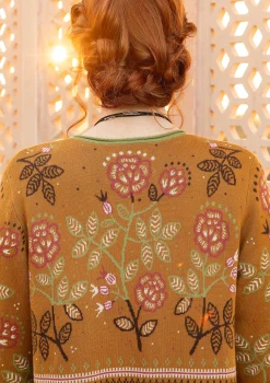 Kietaisuneuletakki ”Lisa” ekologista/kierrätettyä puuvillaa