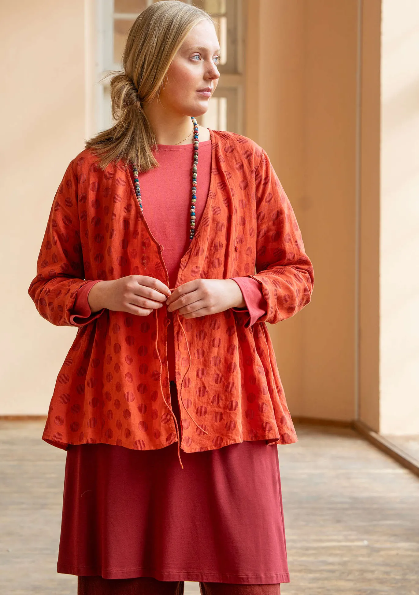 Kietaisupusero ”Piccolo” pellavaa