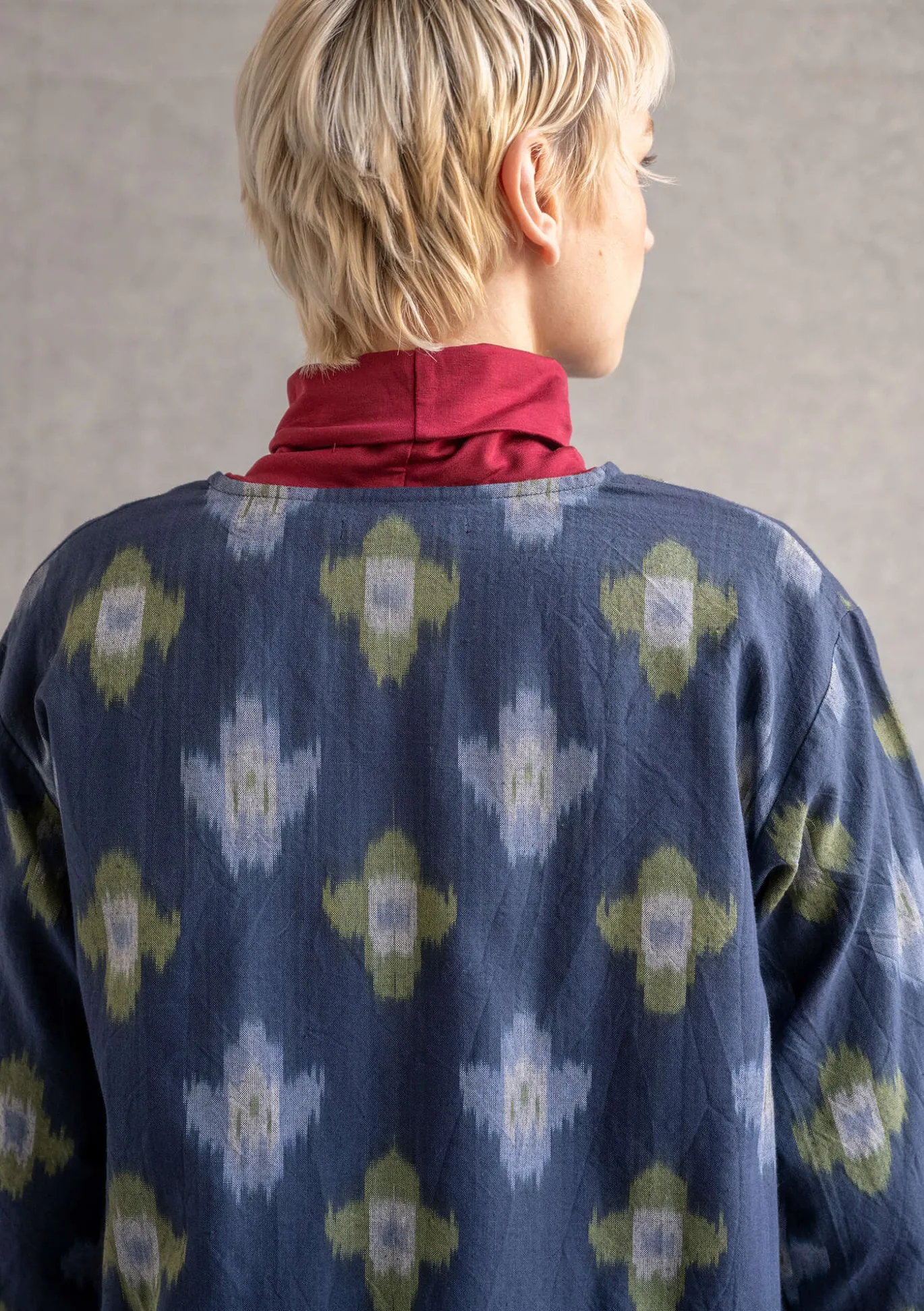 Kudottu sisätakki ”Harda" puuvillaa