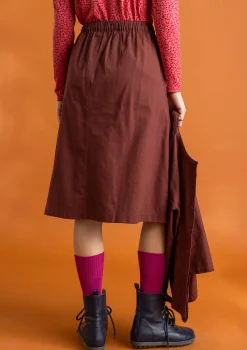 Kudottu twillhame ekopuuvillaa