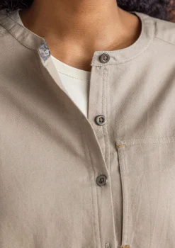 Kudottu twillpaita ekopuuvillaa