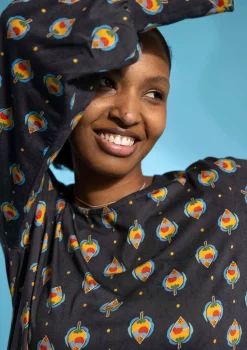 Mekko "Katmandu" ekopuuvillaa ja modaalia