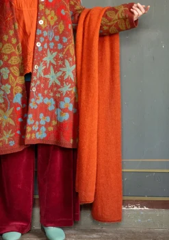 Neulekaulahuivi alpakkasekoitetta