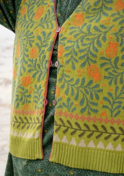 Neuleliivi ”Aurora” ekologista ja kierrätettyä puuvillaa / villaa