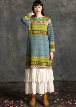 Neulemekko "Kajsa" ekologista ja kierrätettyä puuvillaa