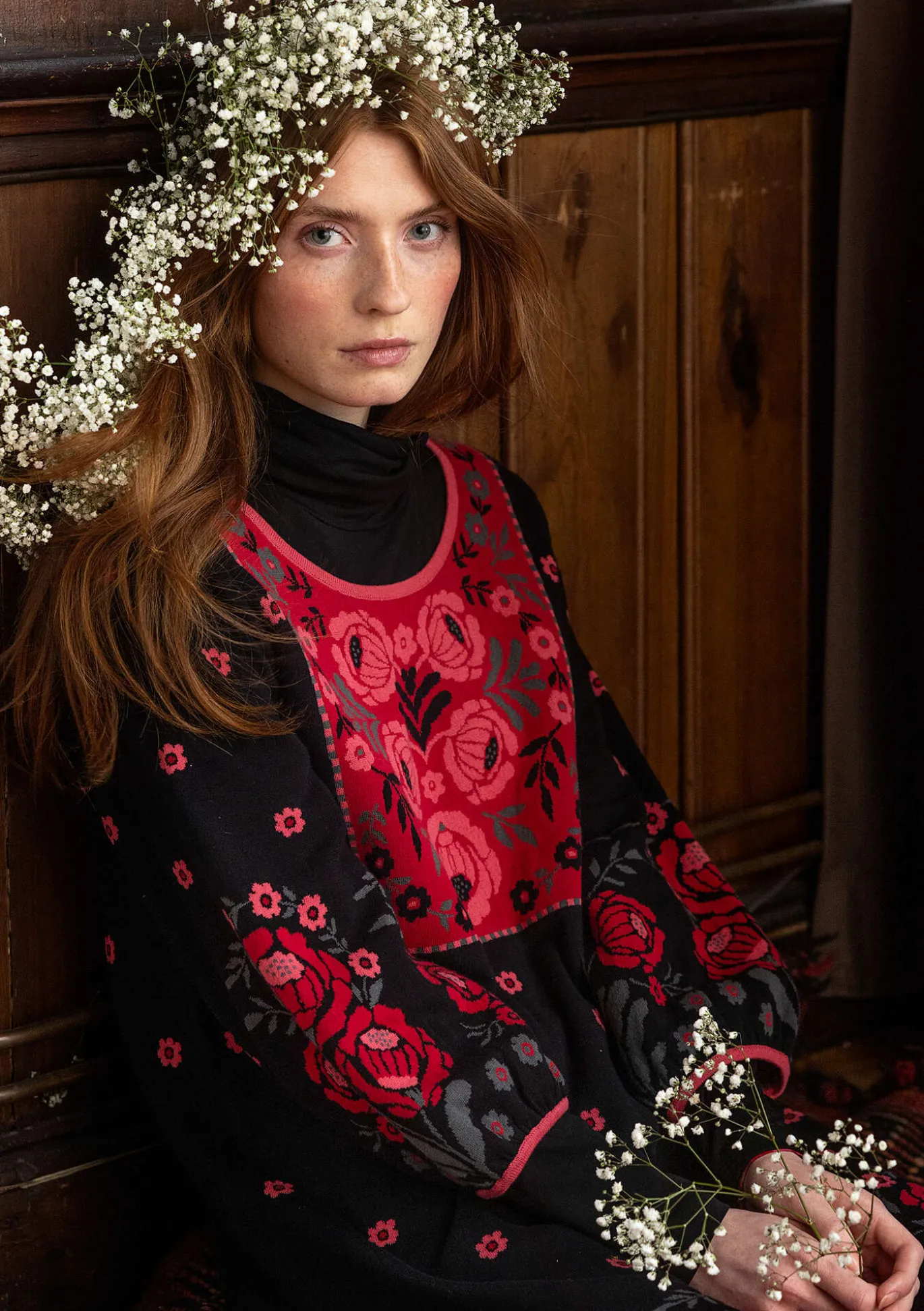 Neulemekko "Stine" ekologista ja kierrätettyä puuvillaa