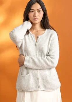 Neuletakki alpakkasekoitetta