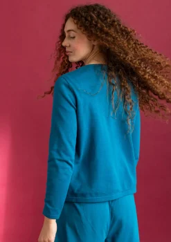 Neuletakki ekologista/kierrätettyä puuvillaa