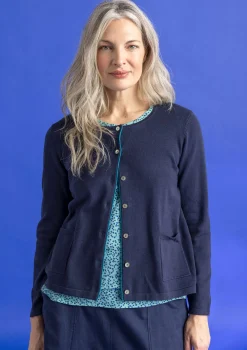 Neuletakki ekologista/kierrätettyä puuvillaa