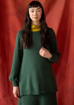 Neuletunika "Vinternatt" alpakkasekoitetta