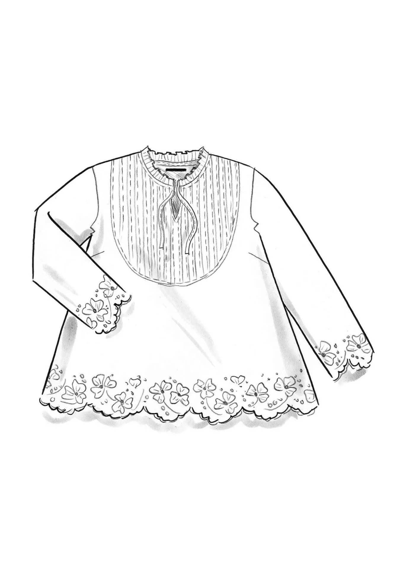 Pusero "Birta" ekopuuvillaa