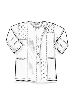 Sisätakki ”Andante” pellavaa