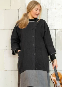 Sisätakki ”Andante” pellavaa