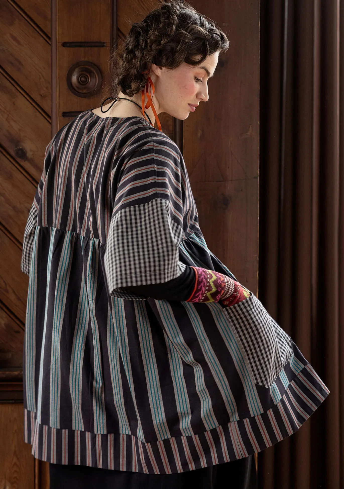 Taiteilijanpaita "Sofia" ekopuuvillaa