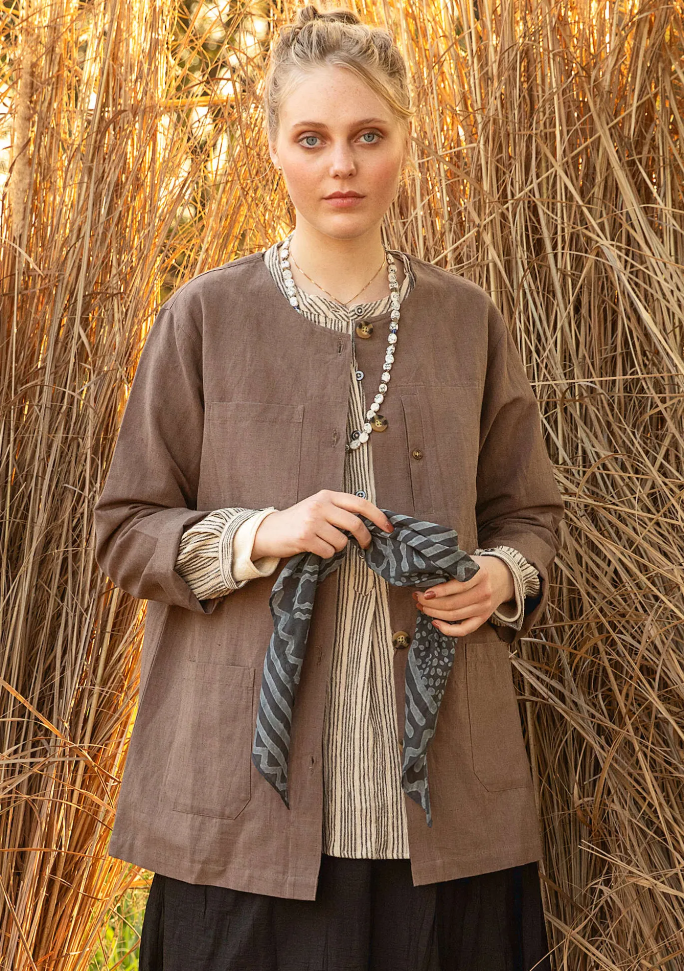 Takki pellavaa/ekopuuvillaa