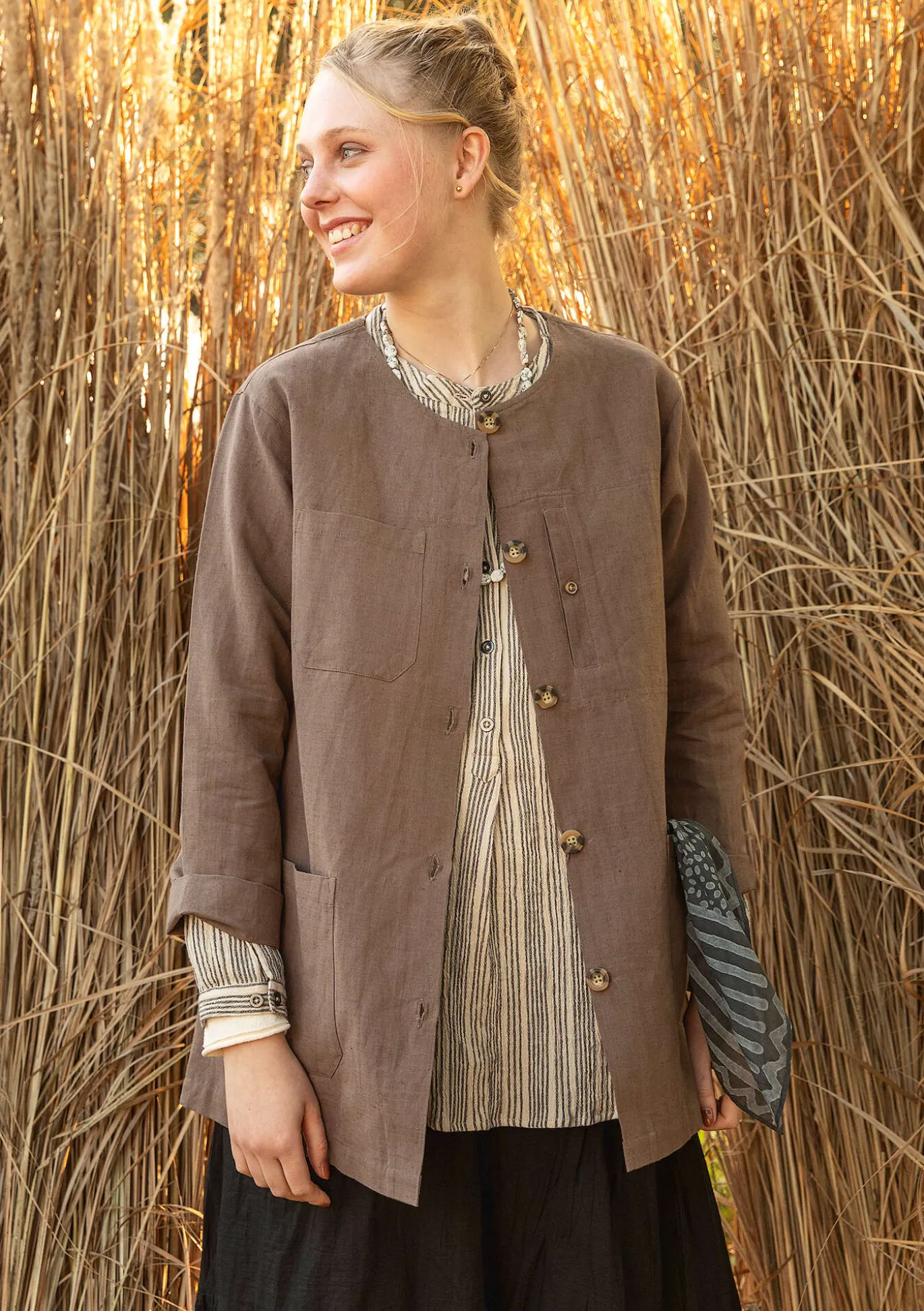 Takki pellavaa/ekopuuvillaa