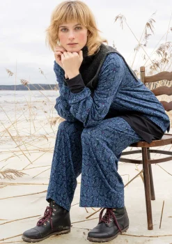 Trikoohousut ”Aurora” i ekopuuvillaa/modaalia/elastaania