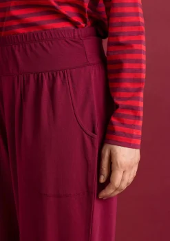 Trikoohousut ekopuuvillaa/elastaania