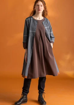 Trikooleggingsit ekopuuvillaribbiä