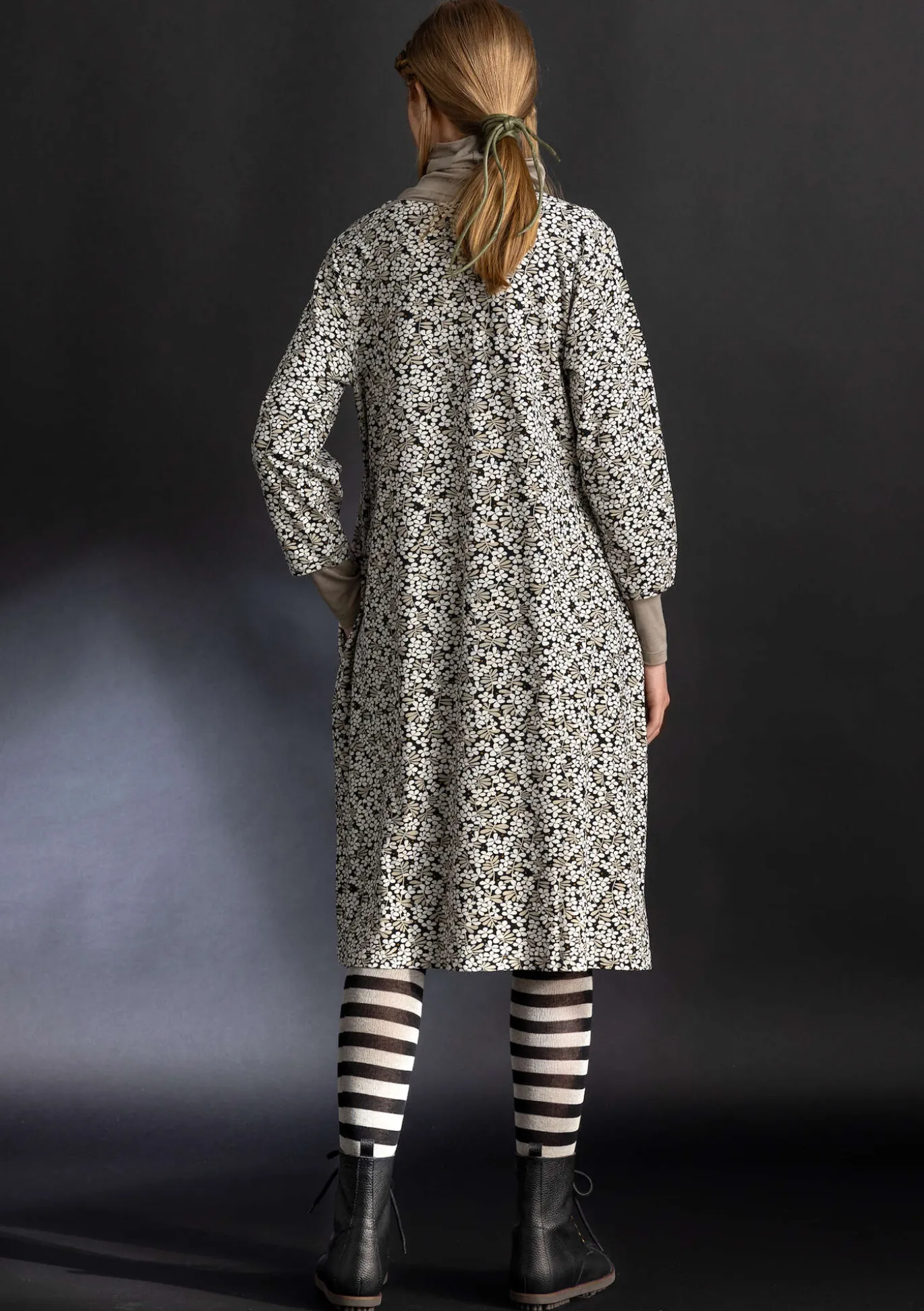 Trikoomekko ”Ylva” ekopuuvillaa/elastaania