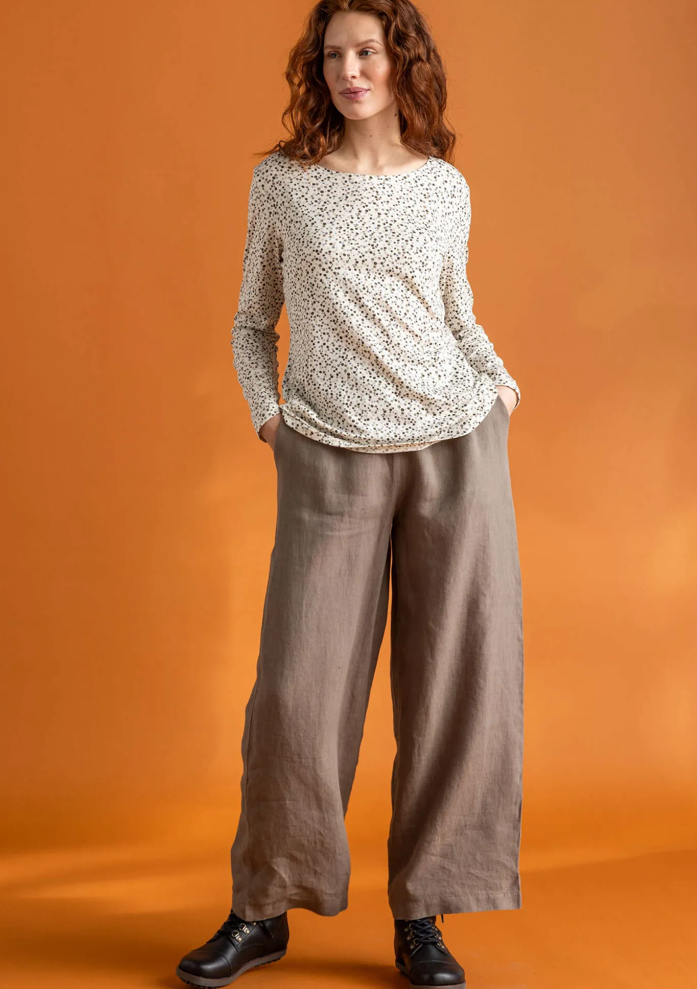 Trikoopusero ”Helga” lyocellia/elastaania