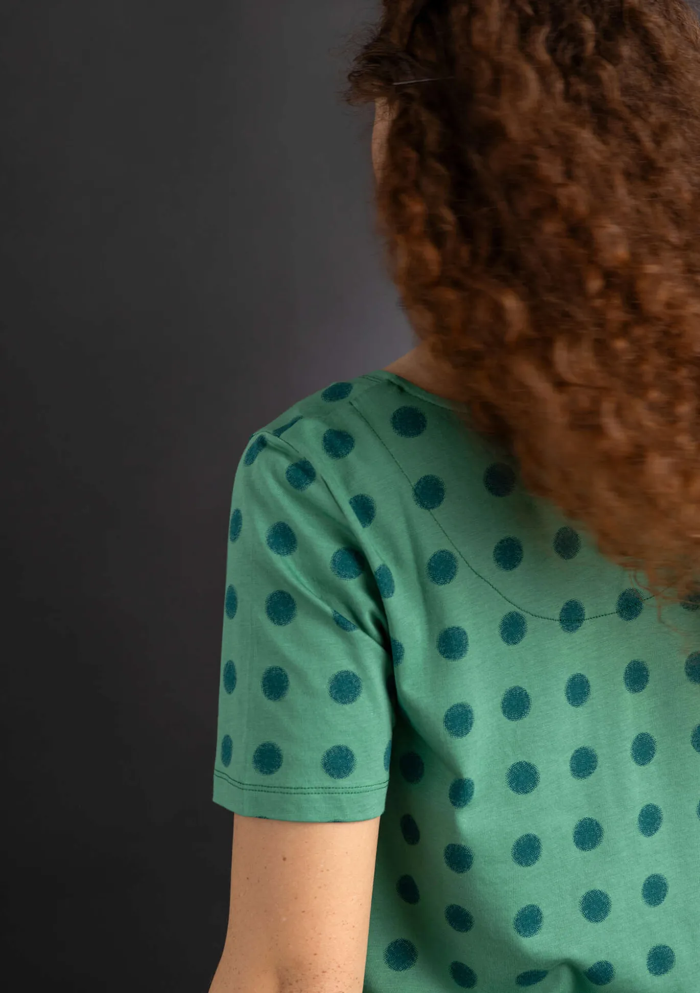 Trikoopusero ”Tyra” ekopuuvillaa/modaalia