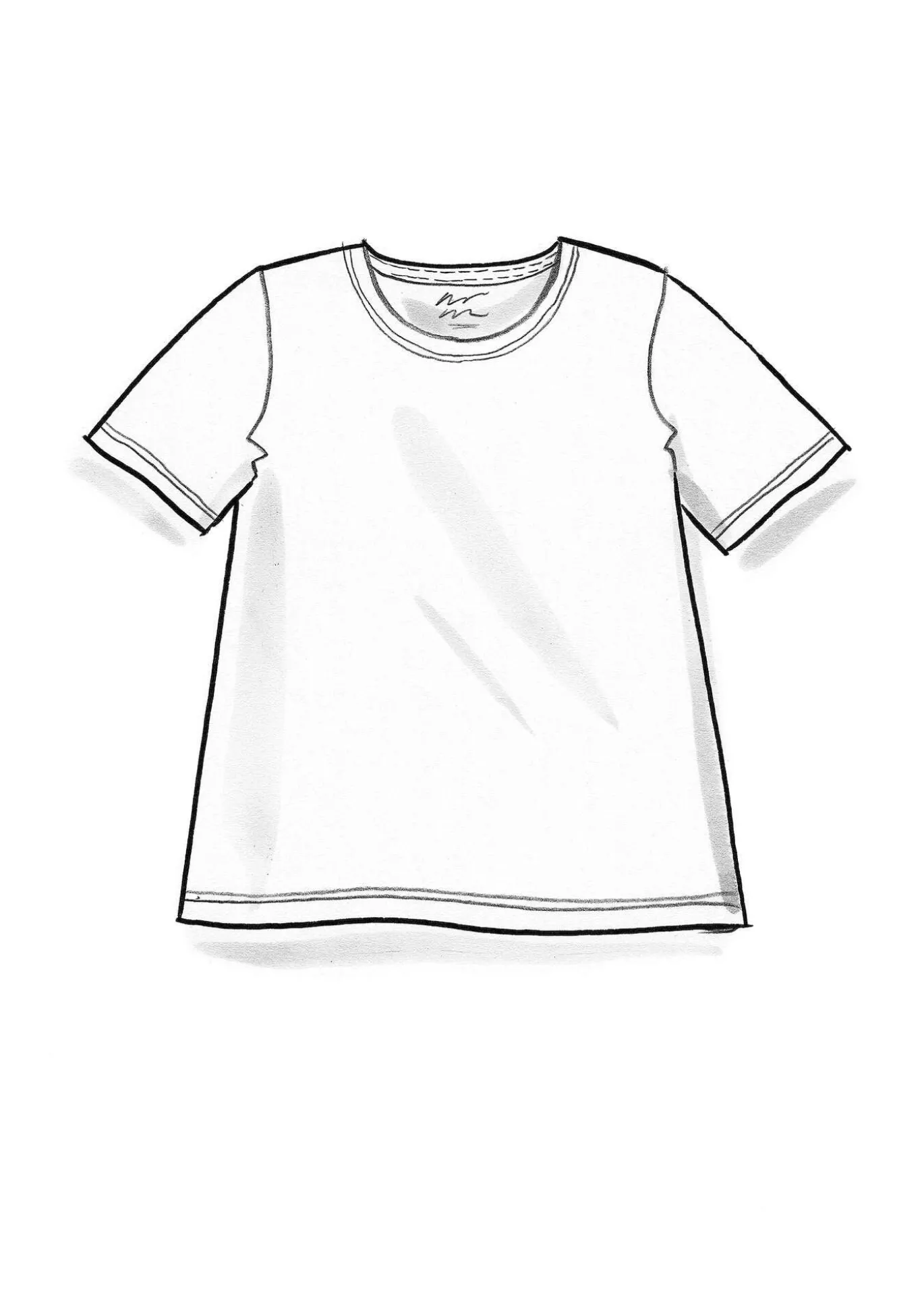 Trikoopusero ”Tyra” ekopuuvillaa/modaalia