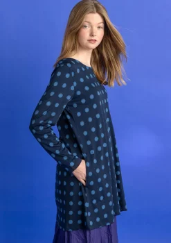 Trikootunika ”Tyra” ekopuuvillaa/modaalia