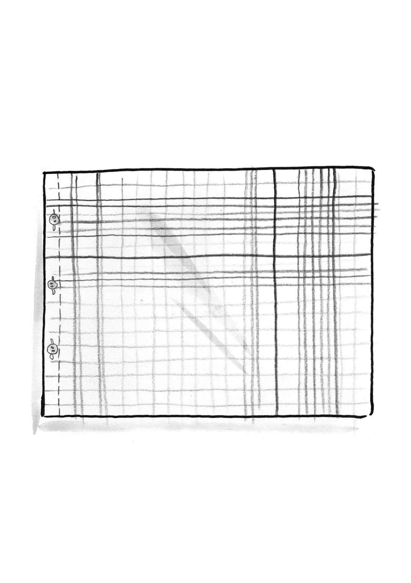 Tyynyliina "Rainbow" ekopuuvillaa