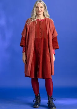 Vakosamettimekko ekopuuvillaa/elastaania.