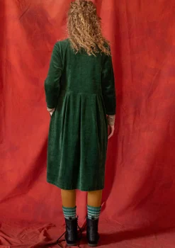 Veluurimekko "Fyrverkeri" ekopuuvillaa ja kierrätettyä polyesteriä