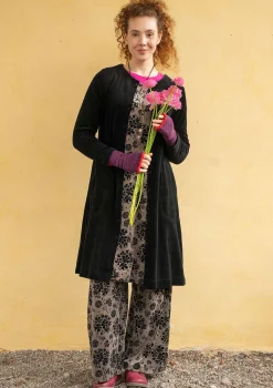 Veluurimekko ”Selma” i ekopuuvillaa / kierrätettyä polyesteriä